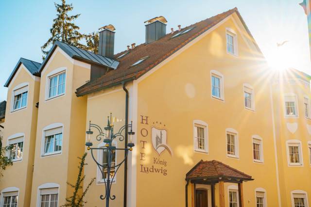 Zimmer mit Dachterrasse im Hotel Plankl in Altötting